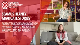 Seamus Heaney Centre  Graduate Stories  Part 2 [upl. by Ragland]