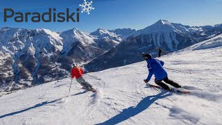 Ski ASMR  Les Arcs to La Plagne FULL Ski trip Paradiski Ski area  French Alps 🇫🇷 [upl. by Ssirk]