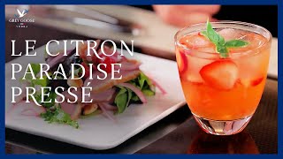 Episode 3  GREY GOOSE Le Citron Paradise Pressé with Duck Salad [upl. by Dodi]