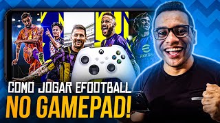 COMO JOGAR EFOOTBALL 23 MOBILE NO CONTROLE GAMEPAD JOYU  PANDA  OCTOPUS [upl. by Ver]