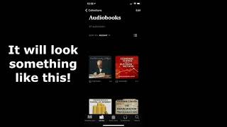 How to Listen to Audiobooks on Your iPhone or MP3 Player [upl. by Eetsim294]