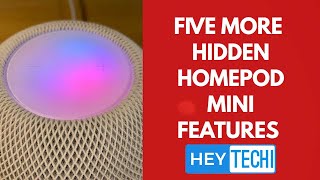 HomePod mini  FIVE more HIDDEN features [upl. by Ahsi]