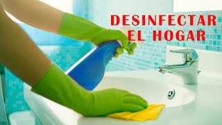 DESINFECTANTES PARA EL HOGAR DISINFECTANTS FOR HOME [upl. by Arramahs128]