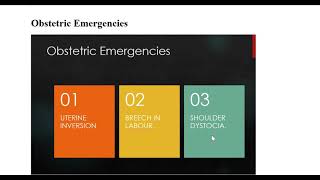 Obstetric Emergencies for MRCOG MRCPI OSCE [upl. by Ssitruc]