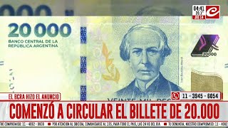 Nuevo billete de 20000 ¿cómo reconocer las falsificaciones [upl. by Fauch100]