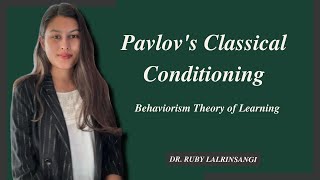 Pavlovs Classical Conditioning  Behaviorism  Theory of Learning  Simple Explanation [upl. by Lea]