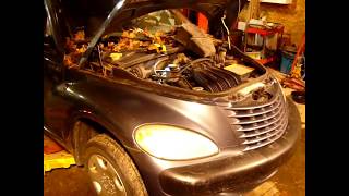 How to replace alternator PT Cruiser [upl. by Ennej530]