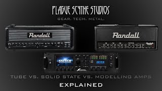 Tube VS Solid State VS Modelling Amps  Explained [upl. by Eon]