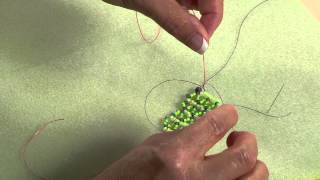 How to Add New Beading Thread with a Slipknot from Melanie Potter [upl. by Chapnick859]