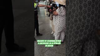 Vigilante de seguridad detiene a carteristas en estación de atocha [upl. by Eiffe]