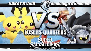 NAKAT amp VoiD vs Kameme amp Abadango  Doubles Losers Quarters  Frostbite 2019 [upl. by Hunter]