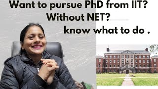 PhD from IIT India  IIT Kanpur PhD admissions IIT Goa UGC NET  GATE exam  2024 [upl. by Garibull]