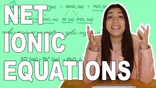 How to Write Complete Ionic Equations and Net Ionic Equations [upl. by Mcnully]