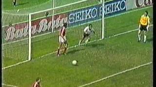 Gary Lineker scores a hattrick for England vs Poland during the 1986 World Cup [upl. by Nylhsoj]