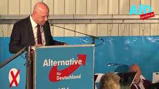 Andreas Kalbitz Politischer Aschermittwoch der AfD in Pirna  SOE  Sachsen [upl. by Nalod]