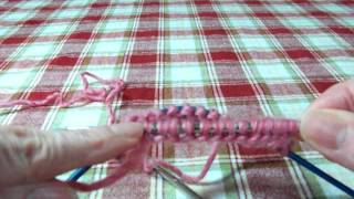 Knit In The Round Using 2 Circular Needles [upl. by Niwrehs]