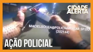 Câmera de uniforme de policial mostra o momento em que oficiais são atingidos em tiroteio [upl. by Kania]