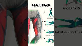 Inner thigh exercise at home music [upl. by Kilan763]