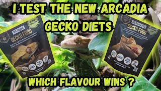 Which Arcadia Gecko Diet Flavour Do Geckos Love Most  Taste Test amp Review [upl. by Namwob]