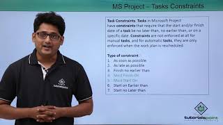 MS Project 2013  Task Constraints [upl. by Ariella833]