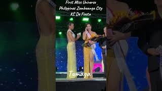 First Miss Universe Philippines Zamboanga City  KC De Fiesta  Tumaga [upl. by Towney]