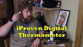 iProven Dual Mode Digital Thermometer Review  Digital Forehead amp Ear Thermometer [upl. by Leerzej]