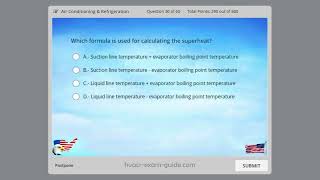 AC  Practice Exam  60 questions  Air Conditioning amp Refrigeration Test NATEICE US Certification [upl. by Attwood]