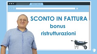 Bonus Fiscali  Come funziona la piattaforma per gestire lo sconto in fattura [upl. by Niuqram117]