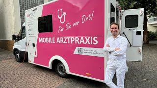 Mobile Arztpraxis Hausarzt versorgt auf kleinstem Raum [upl. by Danais]