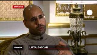 Saif alIslam Gadafi quotEl payaso de Sarkozy debe [upl. by Rowney]