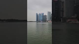 Singapore City View travel trendingshorts peace cityviews sea walktrending vlogtour [upl. by Naghem686]