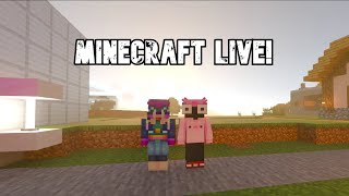 MINECRAFT LIVE ft dominatiadventure [upl. by Ellehcyar661]