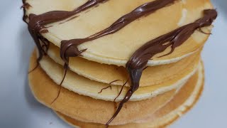 How to make easy pancake at homepancake recipeEasy perfect pancakesoft and fluffy pancakes🥞 [upl. by Atisor896]