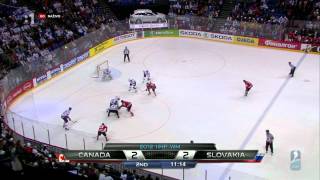 IIHF WC 2012 CANSVK 34 QF 23 HD [upl. by Baudin925]