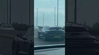 523 BHP PORSCHE TAYCAN CROSS TURISMO passes the Jeep [upl. by Althea]