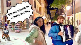 Street Music In City Center in Euorope on bella chiao song  Aayat Fajarvlog [upl. by Reagen]