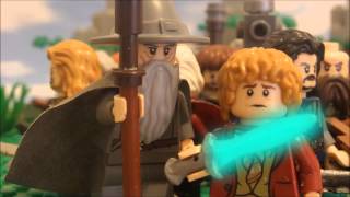 LEGO The Hobbit Warg chase [upl. by Dowell]