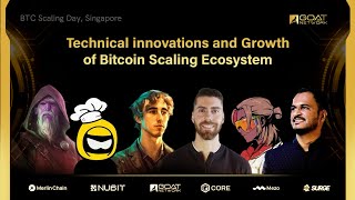 BTC Scaling Day Panel Technical Innovations and Growth of Bitcoin Scaling Ecosystem GOAT Network [upl. by Foy]