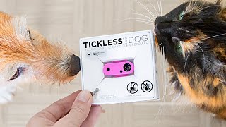 YOU NEED THIS against ticks and fleas 🤩  TICKLESS review I bought it [upl. by Normand]