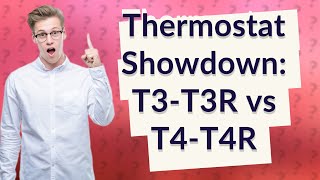 What Are the Key Differences Between Honeywells T3T3R and T4T4R Thermostats [upl. by Ecnerual]