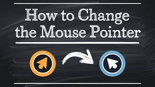 How to change mouse cursorPointer Win 1011  Chage Mouse Color Pointer  Hyper Technology [upl. by Lladnar]