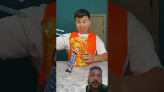 So many gift inside the lays packet mukbang bromaspesadas food eatingshow shorts [upl. by Ludeman]