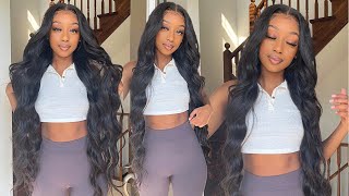 GORGEOUS 30quot BOMBSHELL BODY WAVE WIG  WEST KISS HAIR [upl. by Oinolopa304]