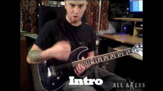 DevilDriver quotI Could Care Lessquot Guitar Lesson [upl. by Anelad221]