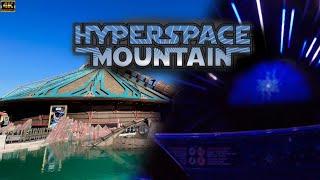 Hyperspace Moutain On Ride Disneyland Paris 4k 60fps [upl. by Nahtaneoj]