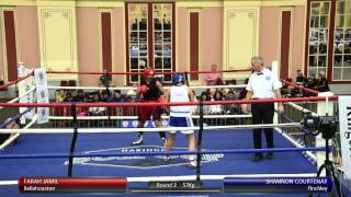 Haringey Box Cup Live Finals  Farah Jamil v Shannon Courtenay [upl. by Dlanger]