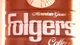 FOLGERS  80s Commercials Compilation [upl. by Esiom603]