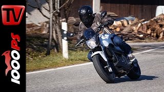 2015 Honda NC750S Test  A2  48PS Einsteiger Motorräder [upl. by Huskamp]