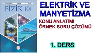 10 SINIF DERS KİTABINDAN ELEKTRİK VE MANYETİZMA devlet yayınları [upl. by Noe]