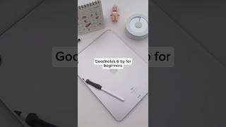 Goodnotes 6 tip for beginners ✍️ [upl. by Artenahs720]